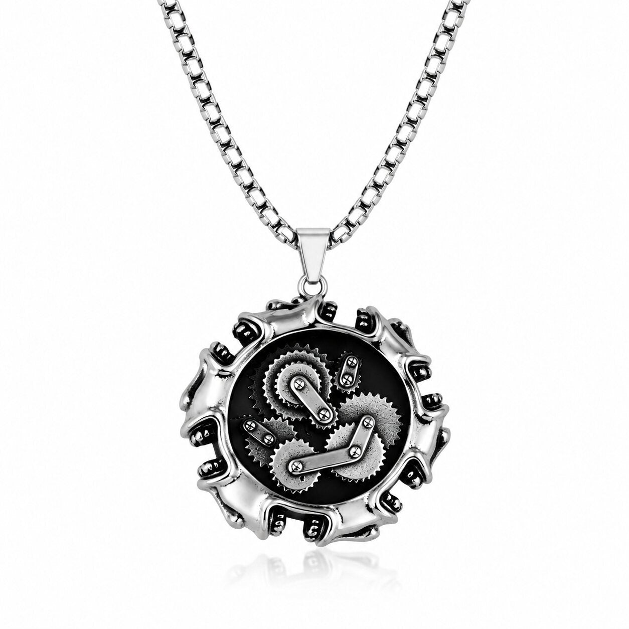 Pree Product Steampunk Mechanical Gear Pendant