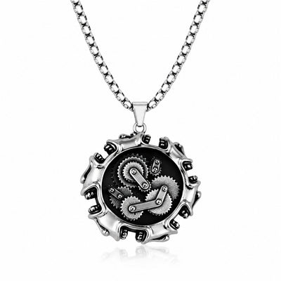 Pree Product Steampunk Mechanical Gear Pendant