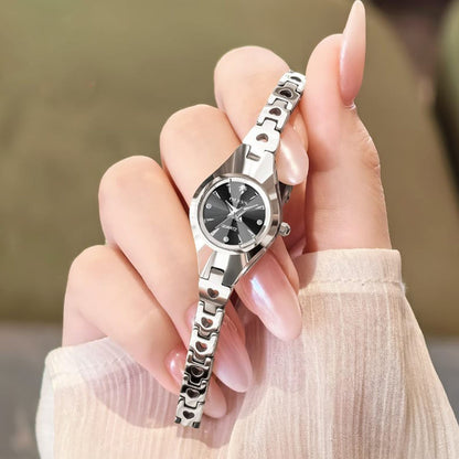 Women's Automatic Rose Gold Watch with Alloy Strap