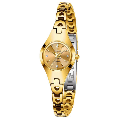 Women's Automatic Rose Gold Watch with Alloy Strap