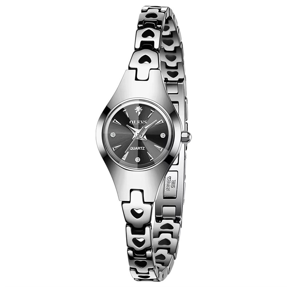 Women's Automatic Rose Gold Watch with Alloy Strap