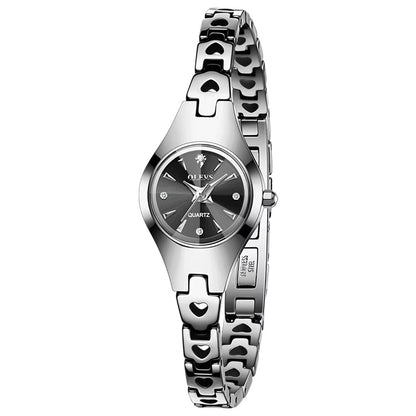 Women's Automatic Rose Gold Watch with Alloy Strap