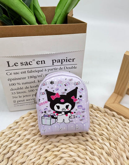 Sanrio PU Mini Cartoon Key Pouch with Coin Storage