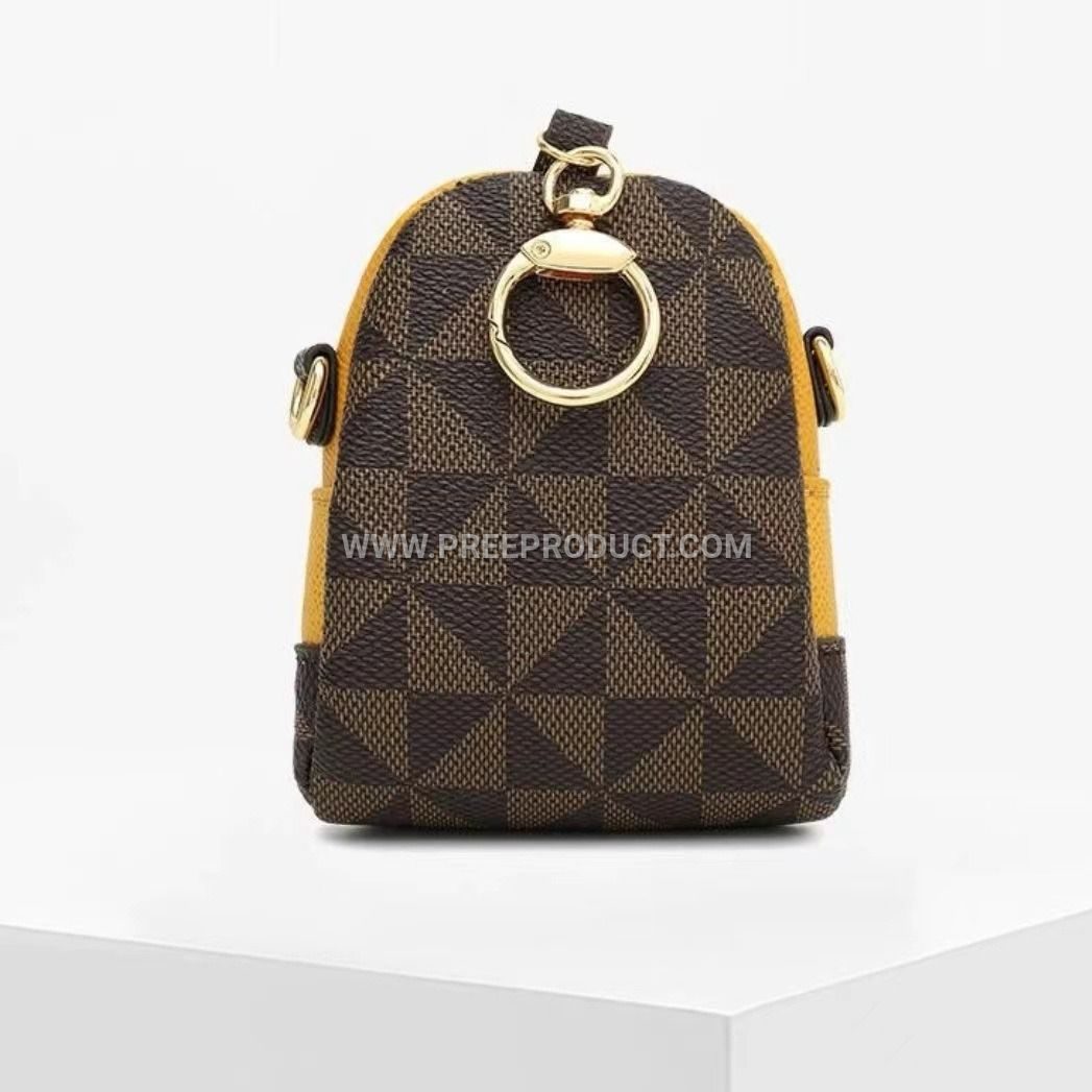 Cute Cartoon Minion Crossbody Mini Wallet