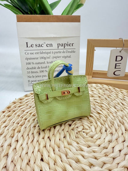 Mini PU Crocodile‑Pattern Wallet with Earphone Pocket