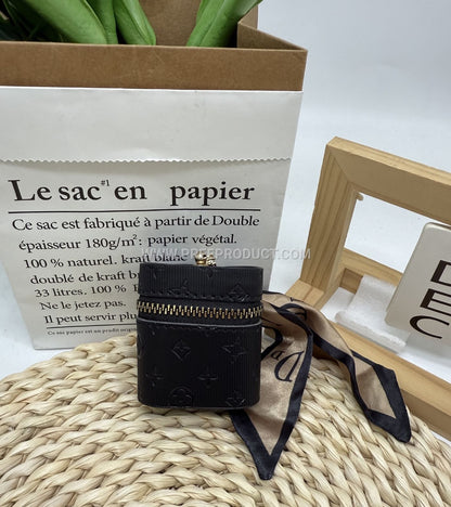 Fresh Sweet PU Mini Keychain Wallet with Pocket